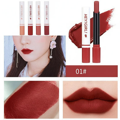 Heng Fang Hey Girl Velvet Matte Lipsticks - Pack of 4